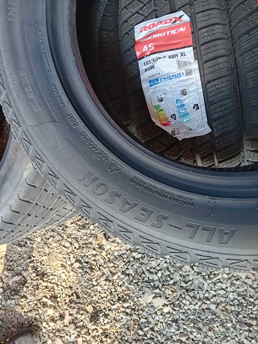 4бр. Нови Всесезонни гуми Roadax 185 60 15 dot 1624