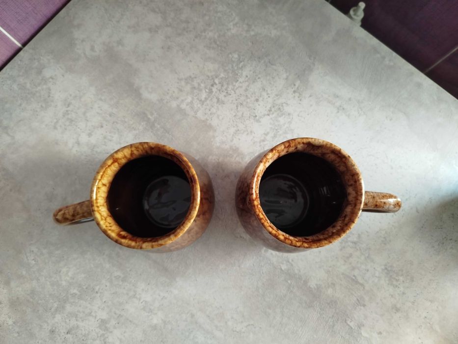 Пивные  кружки глиняные