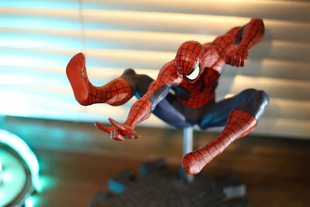 Spider-Man statueta / macheta / figurina custom