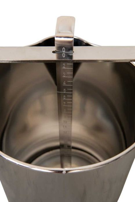 Bidon inox cu flotor pentru masurarea laptelui - 20 litri