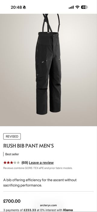 Pantaloni Arcteryx 100% Originali !!!