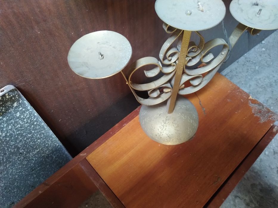 Полилеи ретро и,свещници ретро