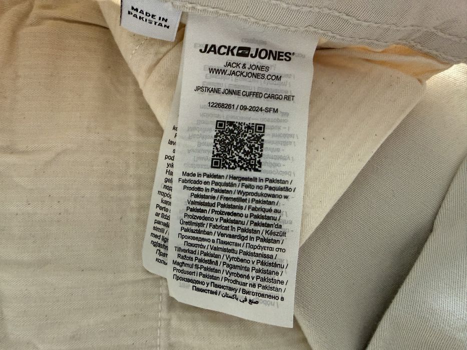 Jack & Jones Relaxed Fit Cargo ОРИГИНАЛНИ мъжки карго панталони 33/36