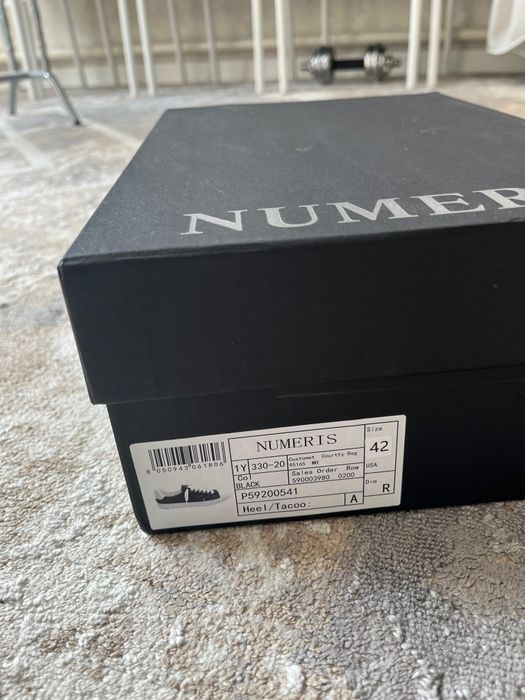 Numeris 42 размер новая унисекс нумерис