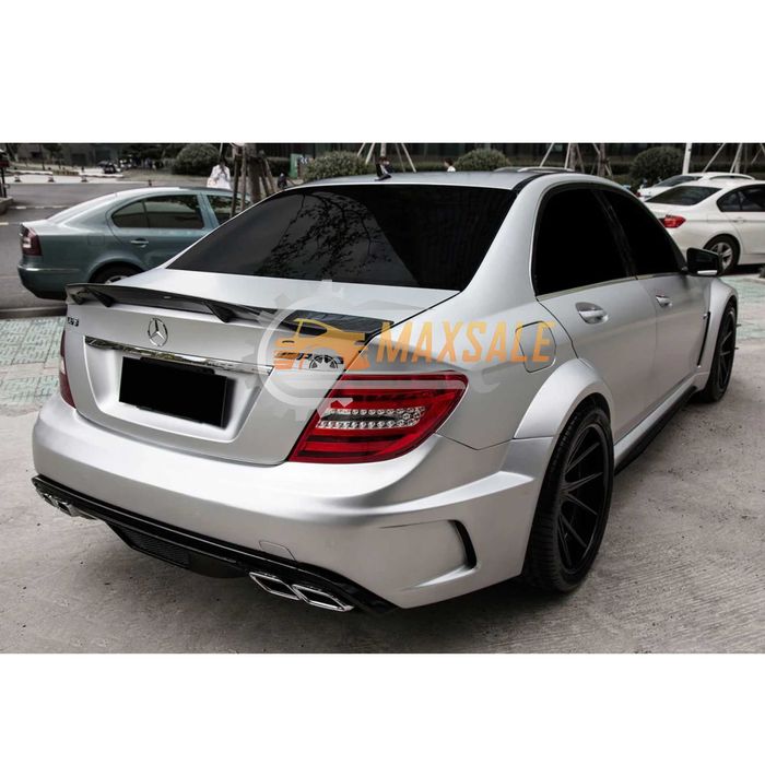 Mercedes-Benz C-class лип спойлер багажник мерцедес w204 в204 R Style