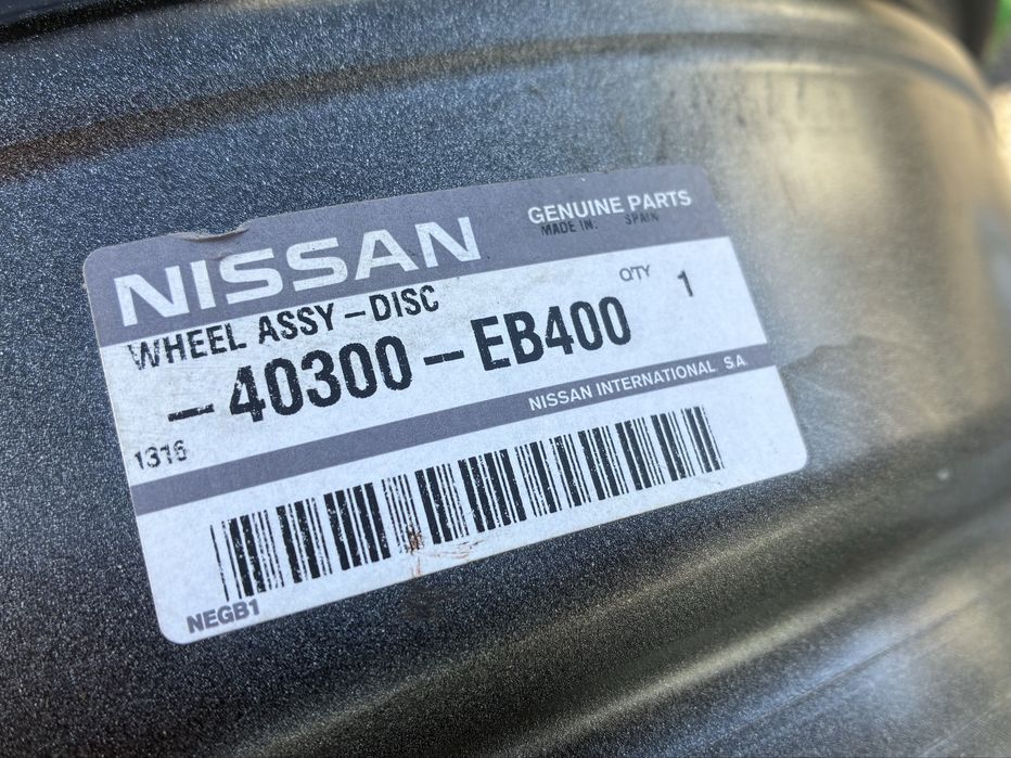 16 цола 6 х 114.3 мм Нисан Навара , Патфайндер , Nissan