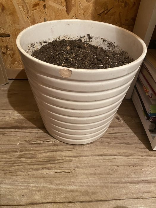 Голяма порцеланова/керамична Кашпа за цветя