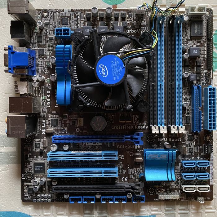 Asus P8H67-M PRO + i5 3470 +8GB ram