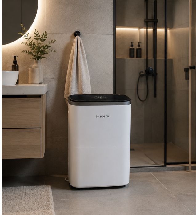 Bosch Dry 2000 – Dezumidificator Nou, Ideal pentru Baie, Dormitor sau Apartament