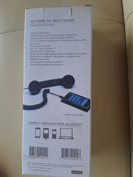 POP Phone. Native Union culoare rosu