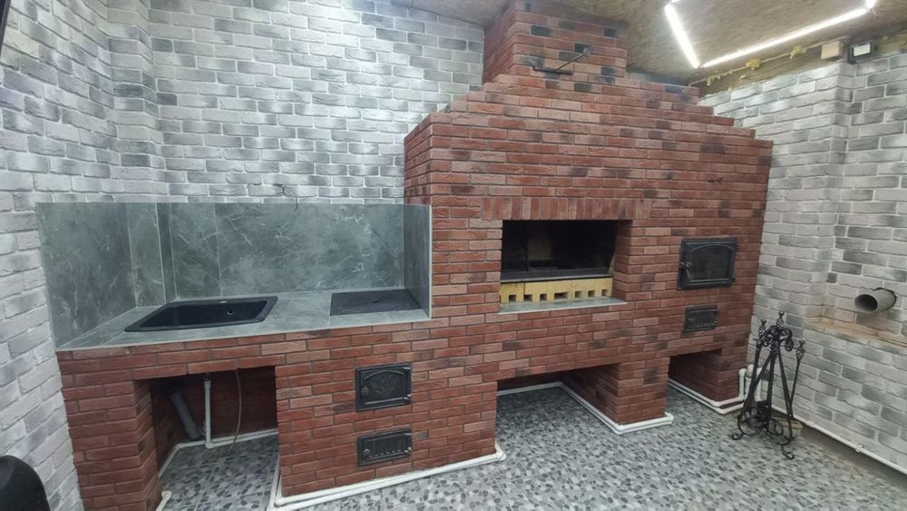 Yozgi oshxona Kamin Тошкент бойлаб