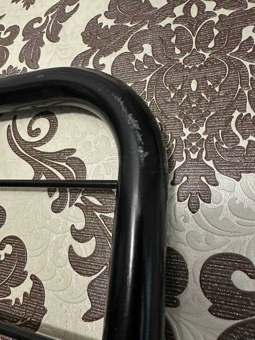 ПРОМО! Стелаж решетка за куки със стойка черен