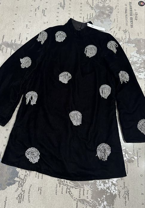 Rochie Asos  bijuterie / din catifea