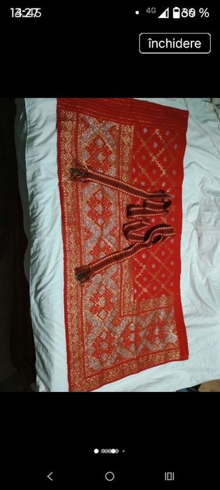 Vând fotă autentică zona Muscel(Argeș) + brâu