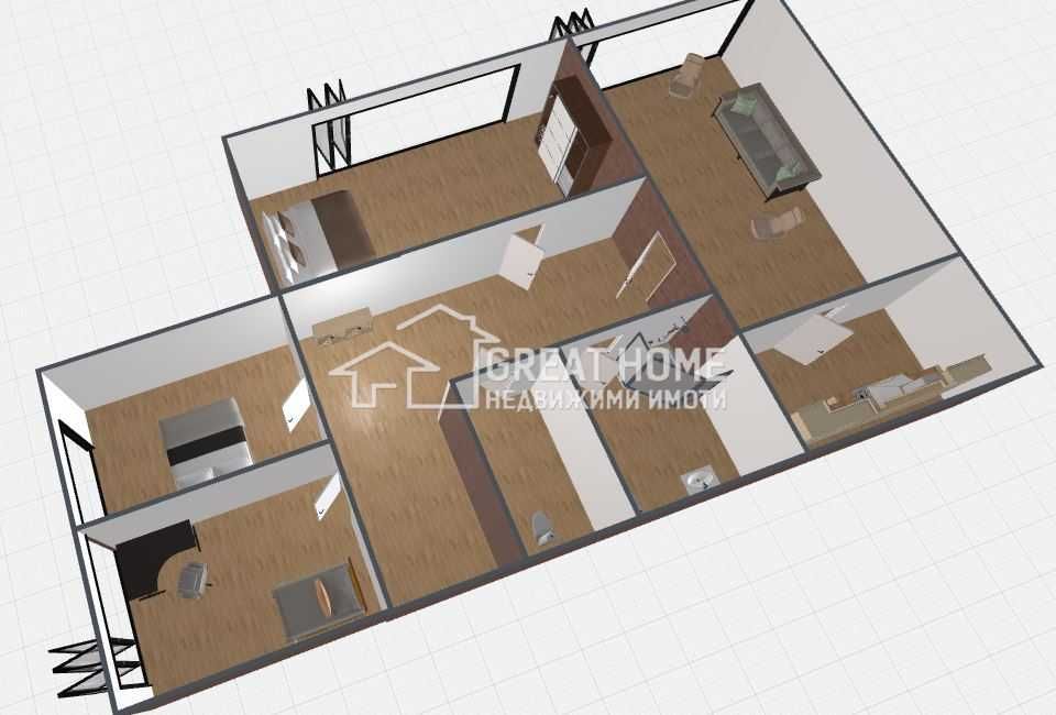 Продава се Къща в с. Васил Левски, Област Търговище - 101 кв.м за 1455 €/кв.м - Снимка #9