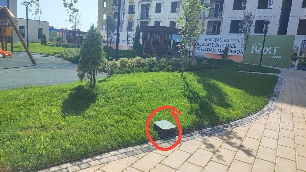 Gazon daraxtlar ekish va Dorilash xizmari