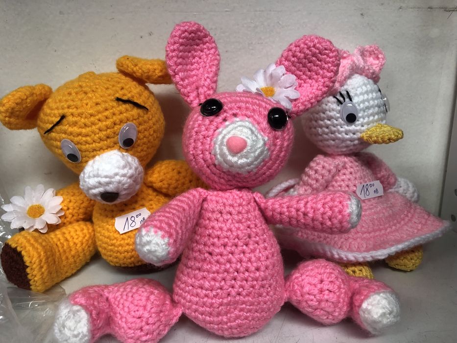 Ръчно плетени/плюшени играчки