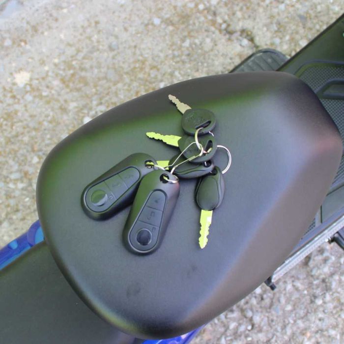 Електрически скутер-велосипед MaxMotors EBZ 14 500W - BLUE