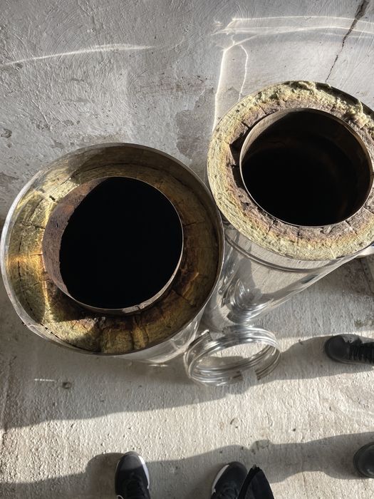 Cos fum izolat cu vata bazatica 200diametru