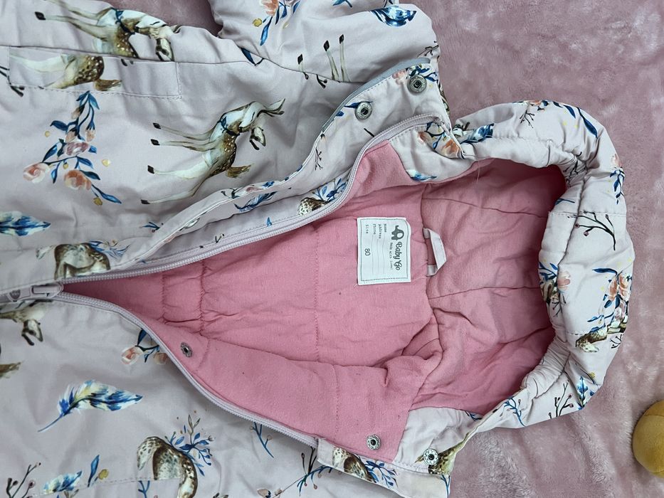 Зимний комбинизон для девочки