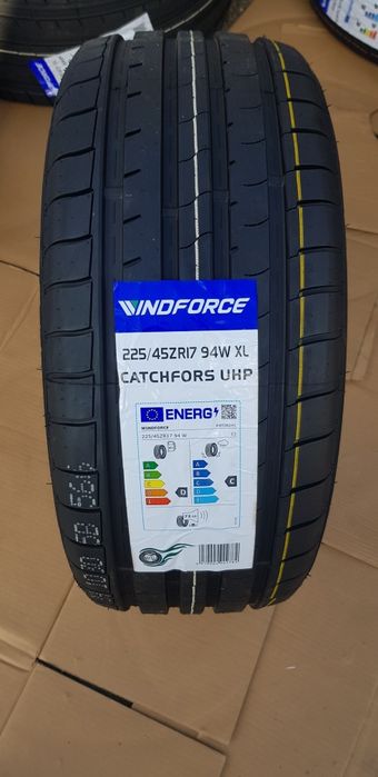 НОВИ ЛЕТНИ-17цола-225/45-1бр.-120лв."WINDFORS "с монтаж и баланс