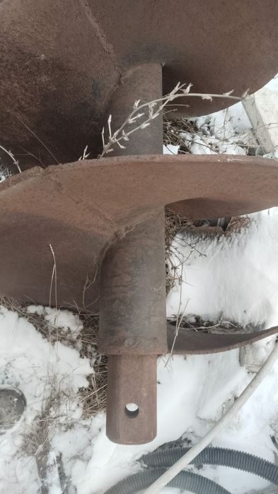 Шнек с буром под свай