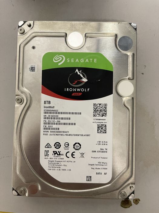 Vand Hardisk 8tb