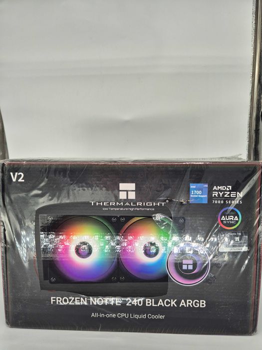 Cooler Procesor Lichid Thermalright Frozen Notte 240 Black ARGB V2-Nou