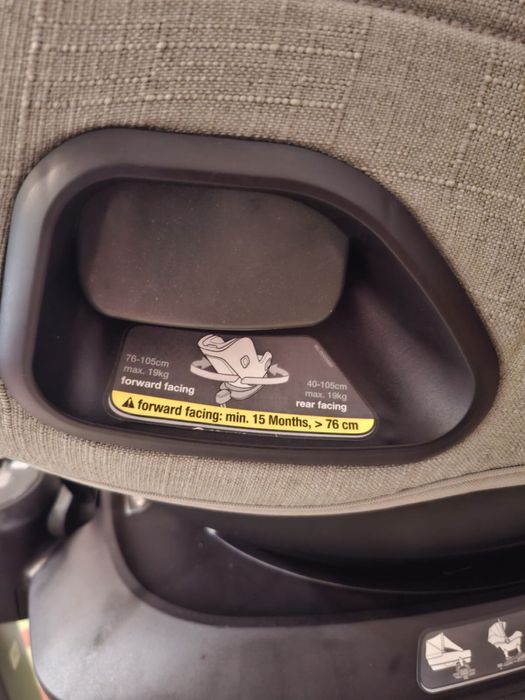 Scaun auto copii Nuna – i-Size, ISOFIX, rotativ 360° (min. 76 cm)