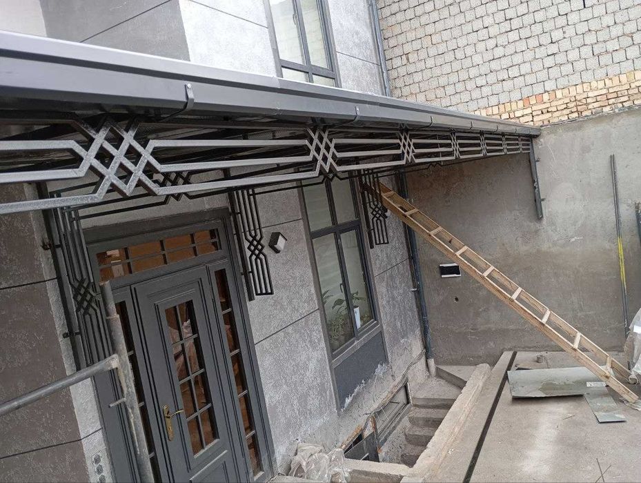 Навесы, Ворота, Заборы, Решетки, Перила. Свой цех. Naves, Darvoza