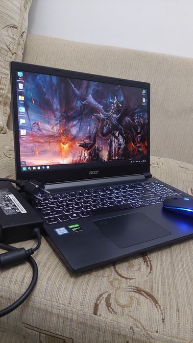 Аspire 7 Gaming A715-75G + мышка БП