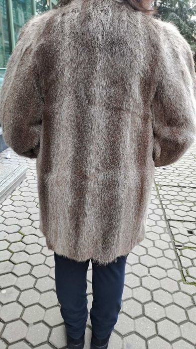 Палто от естествен косъм