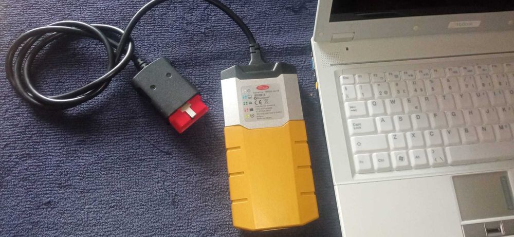 Diagnoza auto Delphi plus laptop diagnoza MSI