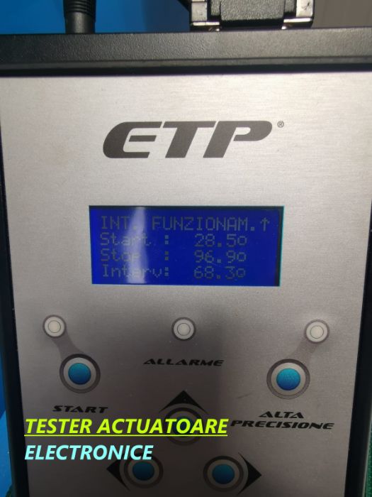 Actuatoare turbina - testam