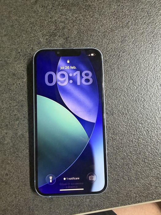 Vand iphone 14 blue 128 GB
