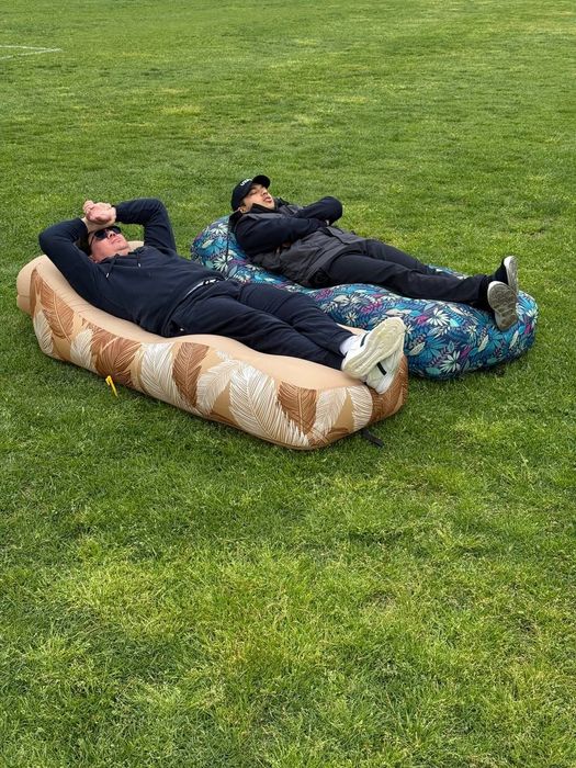 Tez ishiriladigan matras. Надувной матрас