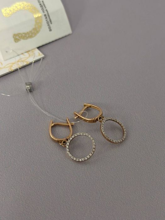 Серьги с камнями #АК32540
