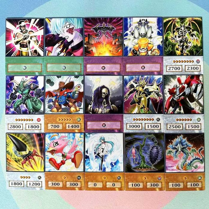 Yu-Gi-Oh Anime Style Карти