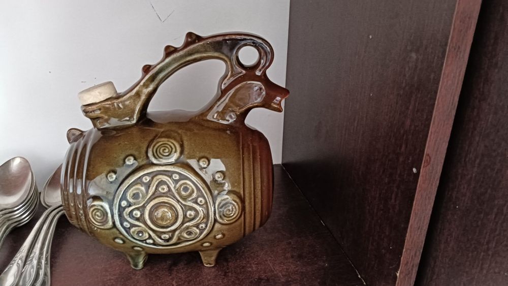 Посуда. Боченок, винтаж керамика.