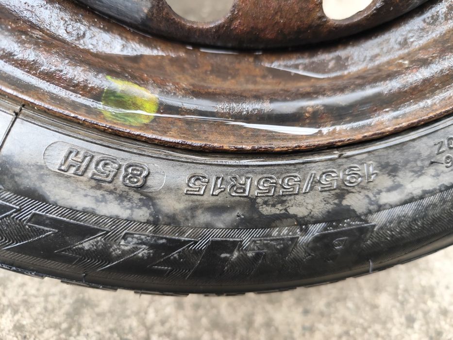 Железни джанти + гуми 15"" 4x110 Daewoo Nubira