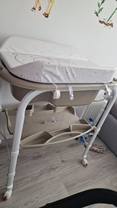 Cădită/masa de infasat bebe Cam cu suport