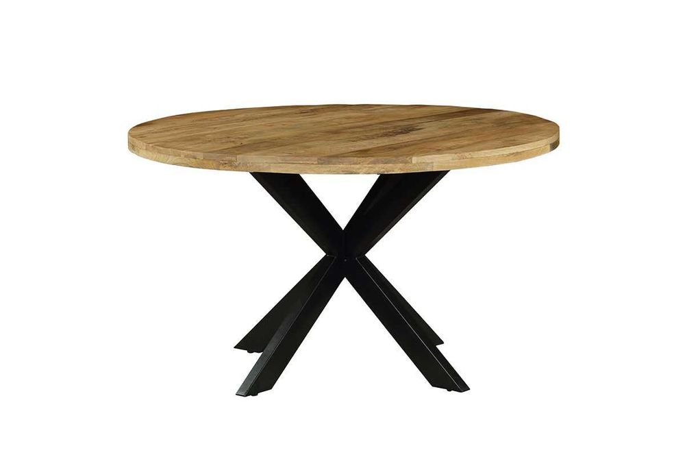 Голма кръгла трапезна маса Royalty - Мангово дърво 130 или 150см