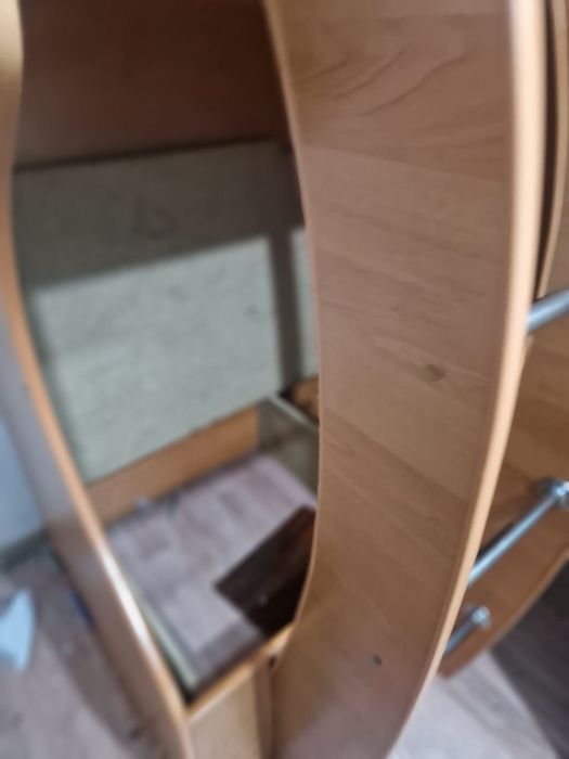 Двухъярусная кровать без матраса