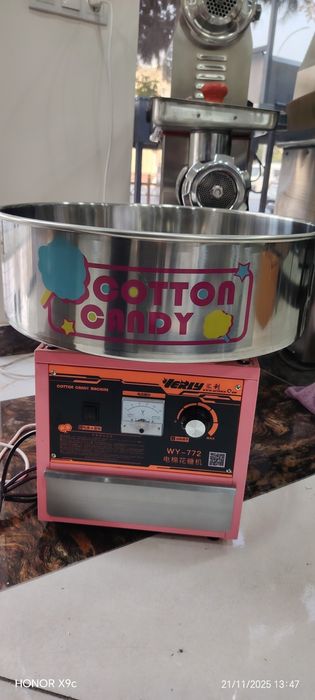 Popkorn aparati va paxta qand aparati