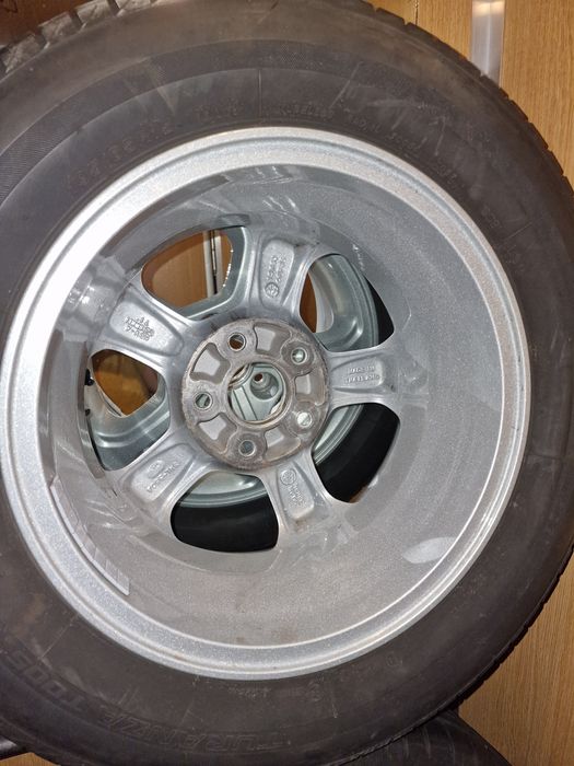 Jante aliaj originale Honda 15" plus anvelope vară Bridgestone Turanza T005 195/65 R15 91H