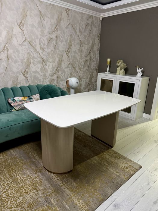 Scaune fotolii dining catifea masa