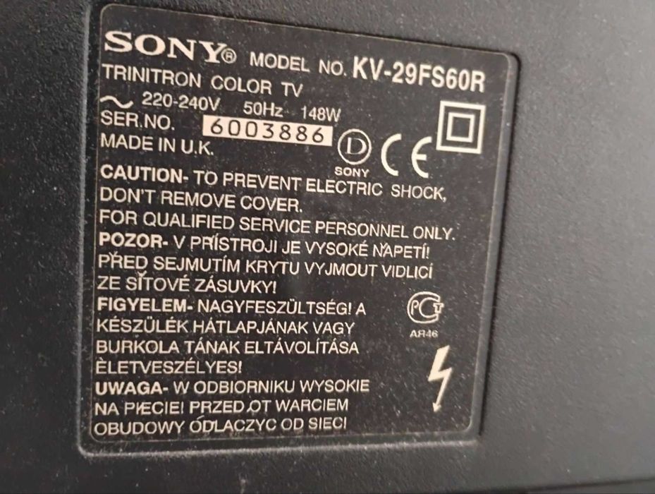 Телевизор Sony kv-29fs60r с оригинален шкаф