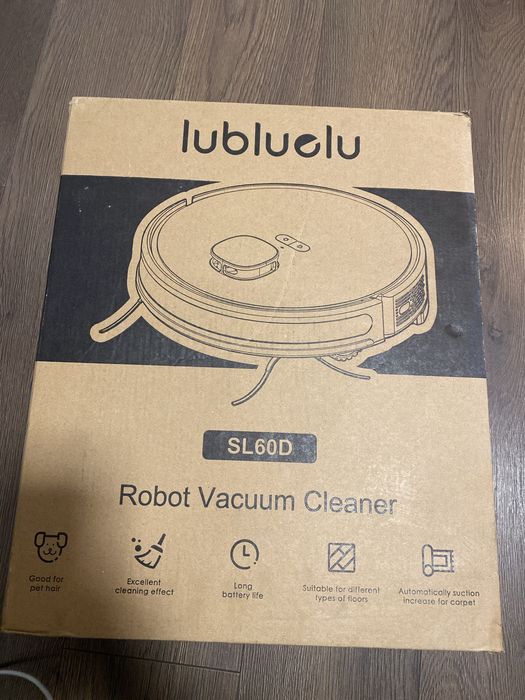 Aspiritor Robot Lubluelu SL60D Lidar+mop, 4000 pa pet hair excelent