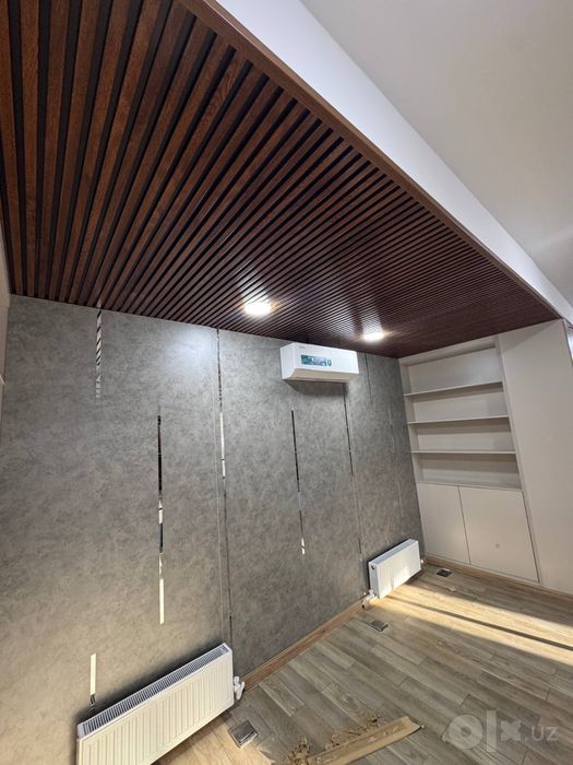 Bambuk panel dekor yopishtirish
