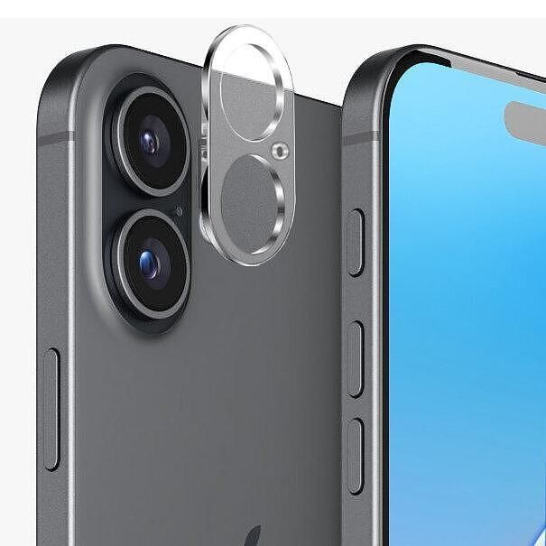 Стъклен Протектор за Камера за Apple iPhone 16 Pro / 16 / 15 Pro Max
